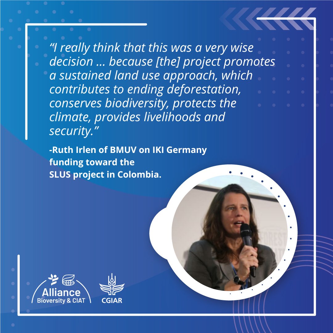 BiovIntCIAT_eng's tweet photo. 🌳 How to achieve zero-deforestation supply chains in conflict-affected areas? 🌳
👀 Watch our webinar on the #SLUS Project in #Colombia to learn more:
👉https://t.co/gTUYrNd0xu
#Climate 🌎 #Biodiversity https://t.co/fwEPlqHD3a