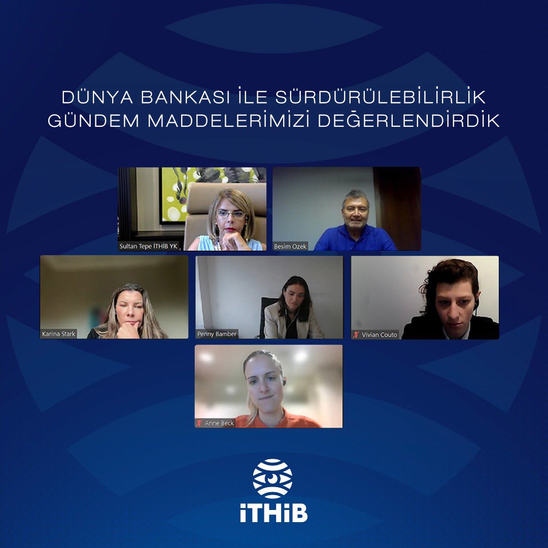 Dünya Bankası tarafından yürütülmekte olan “Türkiye Yeşil Büyüme Analitik Danışmanlık Programı”nın Döngüsel Ekonomi başlığında, AB'nin döngüsel ekonomi politikalarının Türkiye-AB ticaretine etkilerinin incelenmesi amacıyla Dünya bankası yetkilileri ile bir araya geldik.