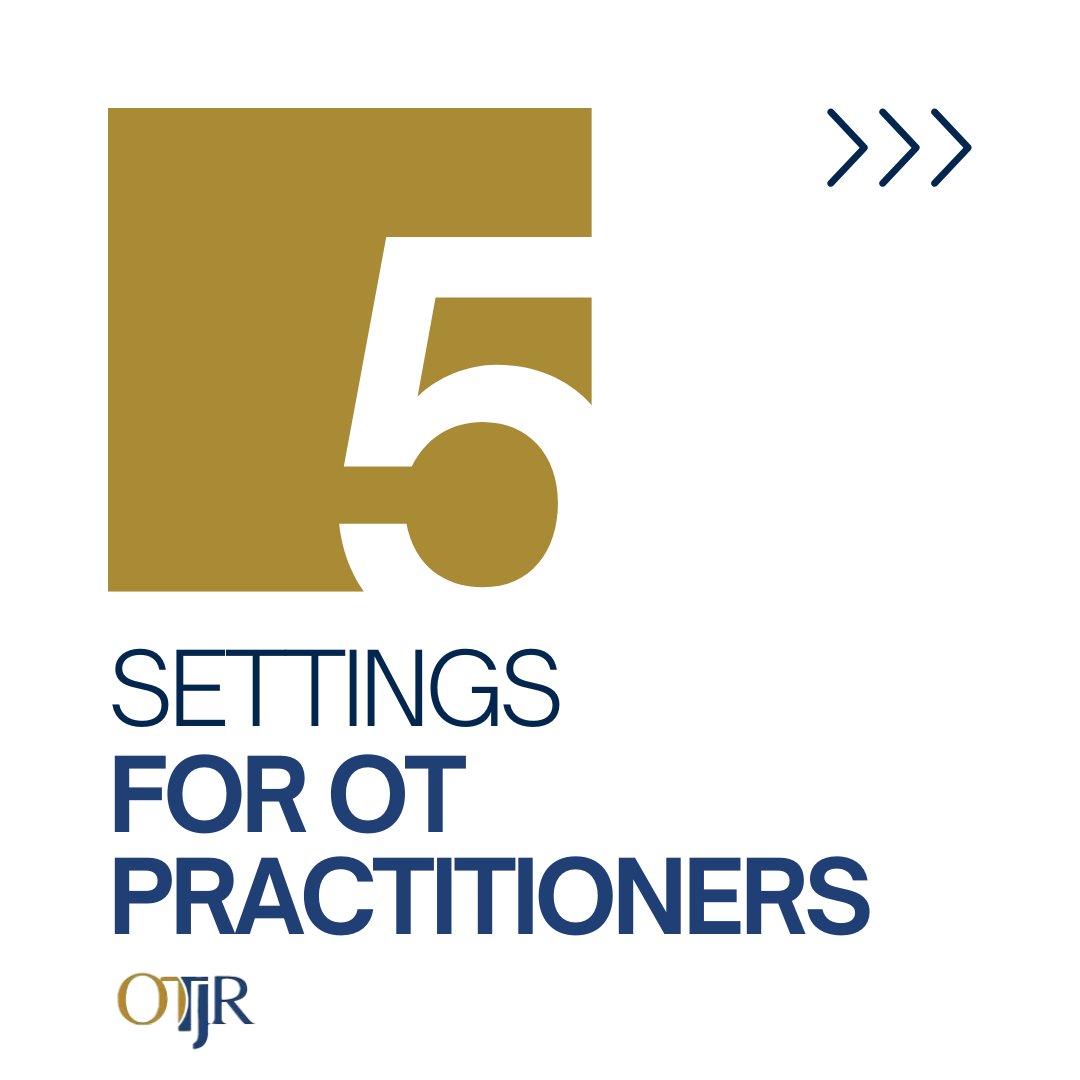 OTJRJournal's tweet photo. 🌟 From hospitals to schools, & everywhere in between, #occupationaltherapy practitioners make an impact in diverse settings! Discover the versatility of our profession & the difference we create
#OTSettings #OTVersatility #OTstudent #OTA #COTA #OTD #OTRL #OTCommunity #OT #OTlife https://t.co/UO37pEcBvN