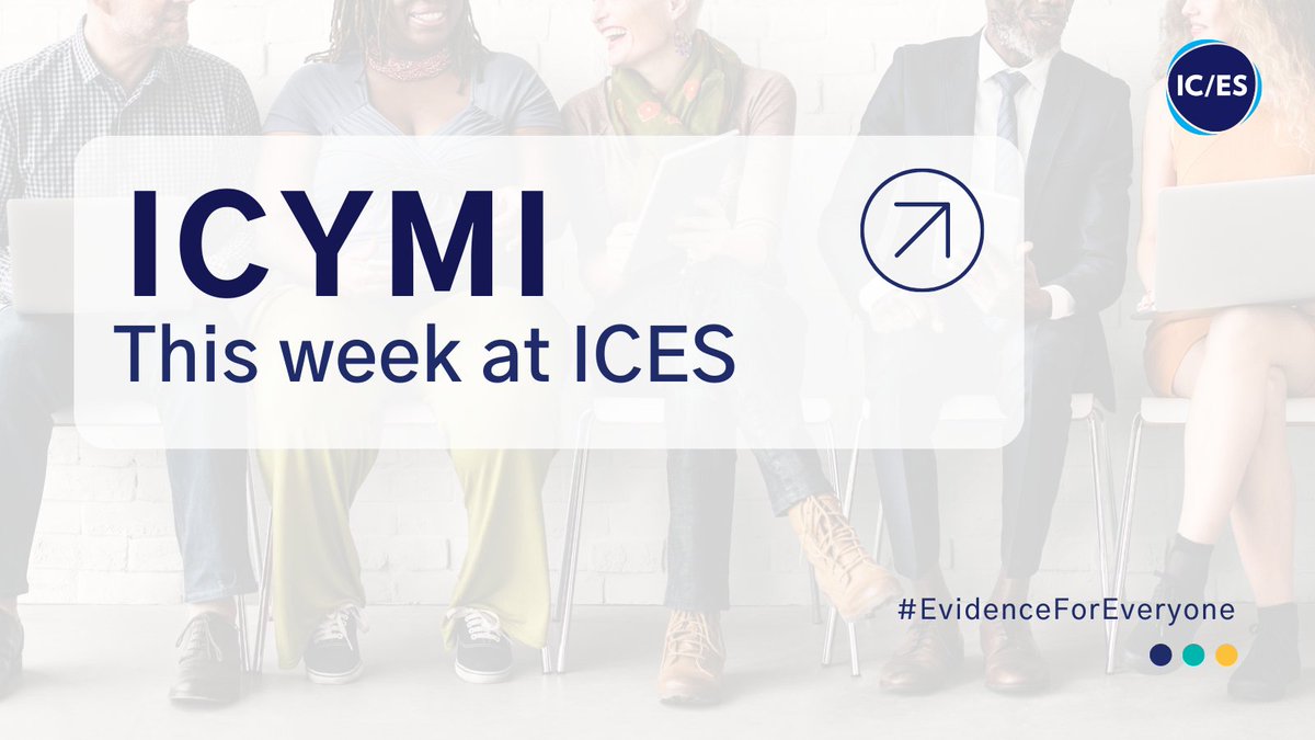 ICESOntario's tweet image. 📣 #ICYMI: Catch up on all things ICES! Our new weekly newsletter is tailored to bring you timely updates on our latest #research, events and announcements. Check out this week&apos;s issue for August 11-17 linkedin.com/pulse/icymi-au… #EvidenceForEveryone