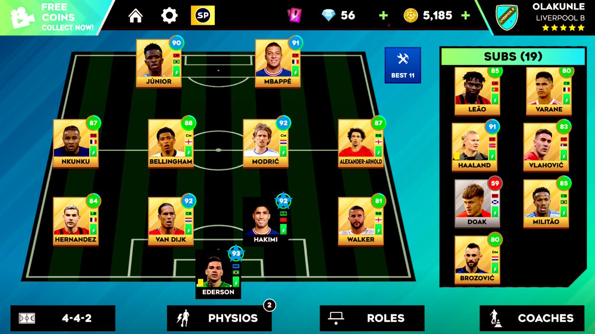 Sonofwealth01's tweet photo. Rate my Squad😎
#thursdaymorning #لن_نحضر_السبت
#Dls23 #YNWA https://t.co/bia9AYlkcf