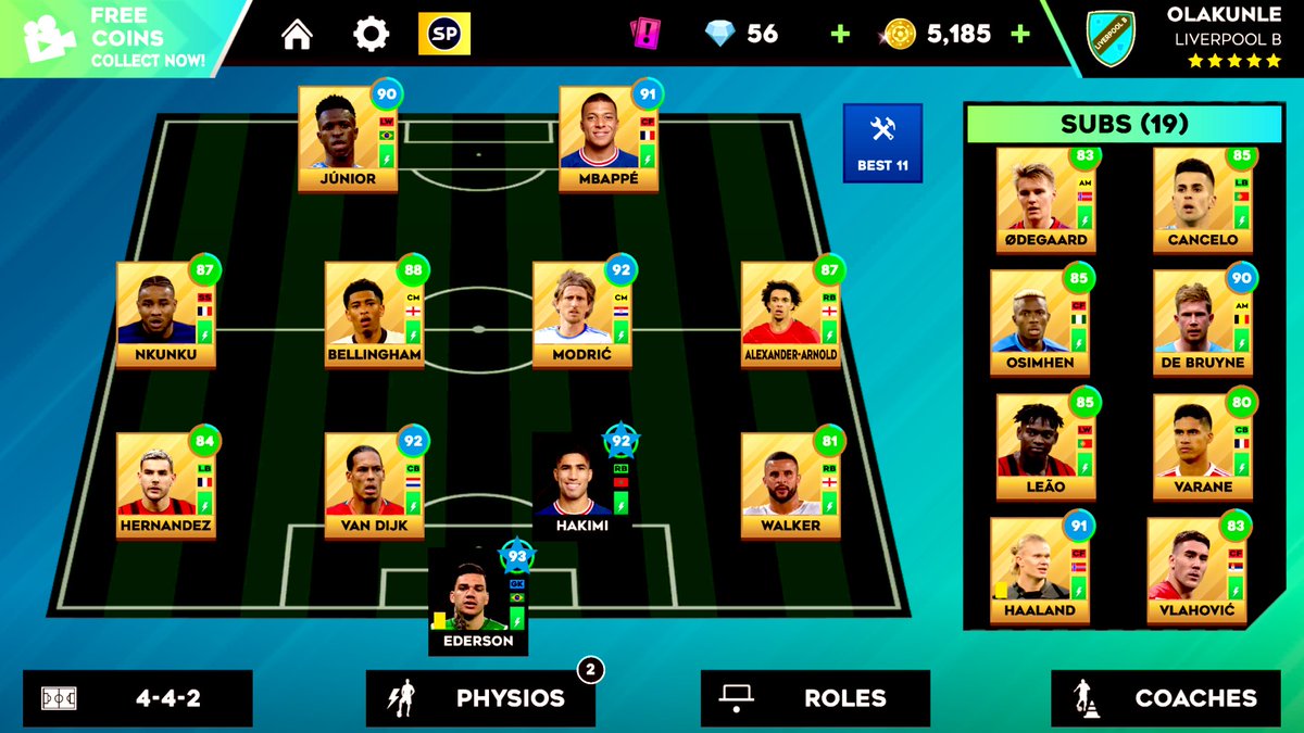Sonofwealth01's tweet photo. Rate my Squad😎
#thursdaymorning #لن_نحضر_السبت
#Dls23 #YNWA https://t.co/bia9AYlkcf