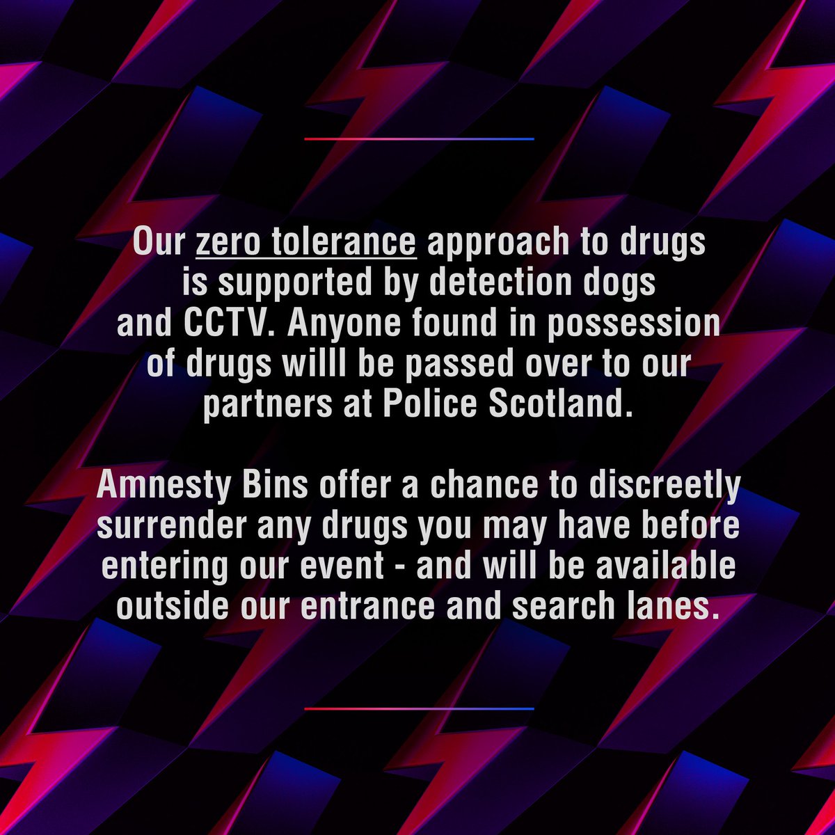 TerminalVFest's tweet photo. Please take the time to read the information on this post before attending Trick Edinburgh.
Swipe right π
#TrickEdinburgh https://t.co/XpjC6e4x1e