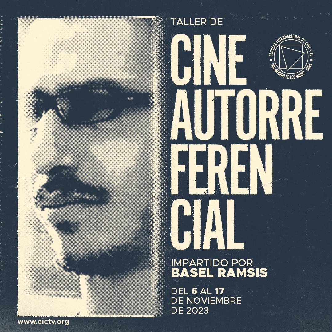 👤🔥CONVOCATORIA ABIERTA HASTA EL 20/10 de nuestro Taller Internacional de Especialización: Cine Autorreferencial con @baselramsis

🗓Del 6 al 17 de nov.|2023

DESCÁRGATE LA CONVOCATORIA: eictv.org/talleres-inter…