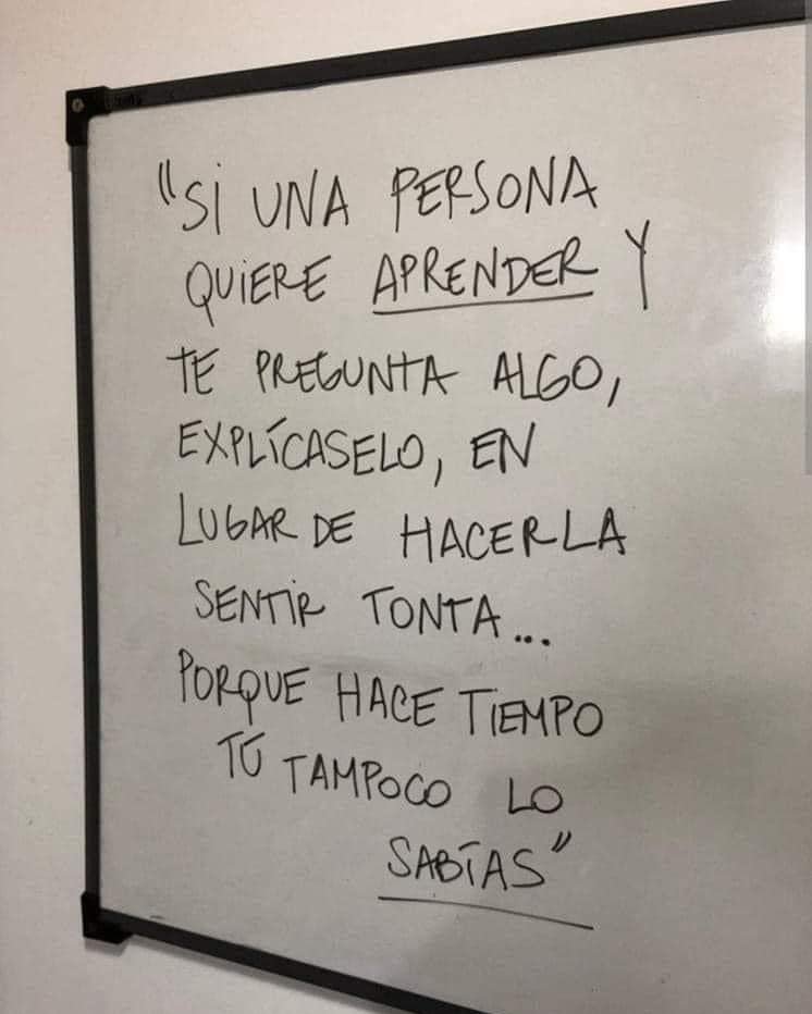 RincnCuriosoo's tweet photo. Reflexión del día. https://t.co/j82prFflKN