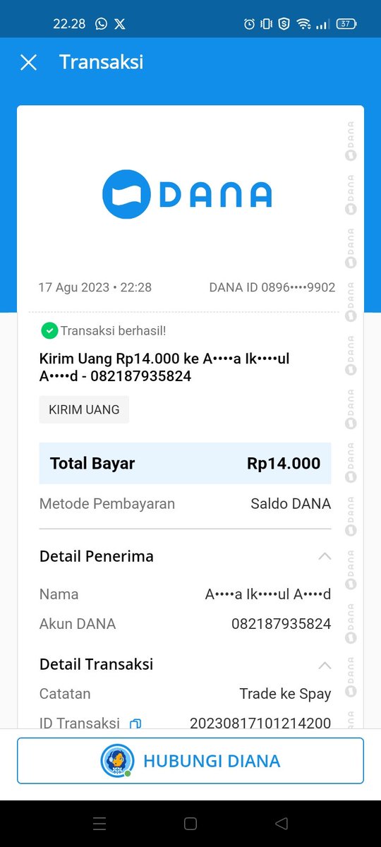 PENIPUAN

@Alyurbae Sumpah gua gatau alesan lo ini apa tapi sumpah lo jahat banget? Bukan soal nominal, tapi itu uang terakhir gua paspasan buat beli makan. Emg bodoh gua terlalu positif thinking dan percaya bahwa ada orng yg bnrn mau bantuin trade duit gua tanpa fee

#zonauang