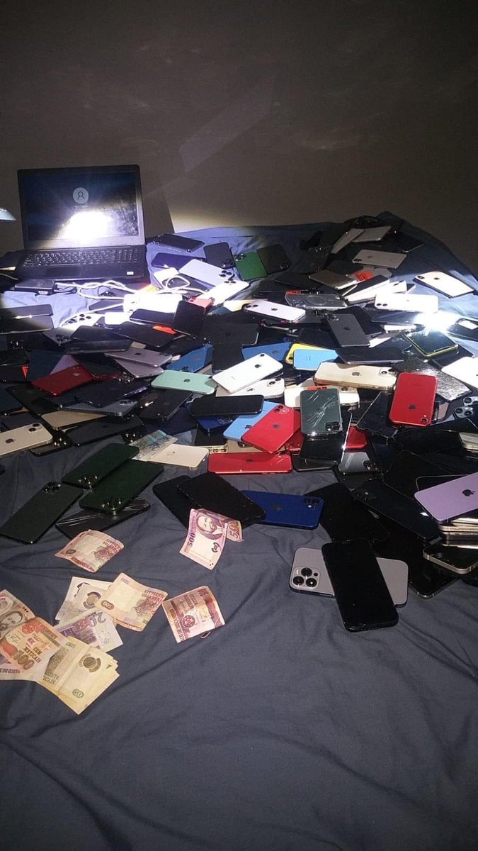 Android users are safe in South Africa! 

If your iPhone was stolen around Jozi CBD, kindly go to Johannesburg Central Police Station, with your IMEI &amp; CAS no. your phone may be there. Stolen iPhones were recovered by Eye Ops Intervention Unit in Jozi.

Repost For Awareness