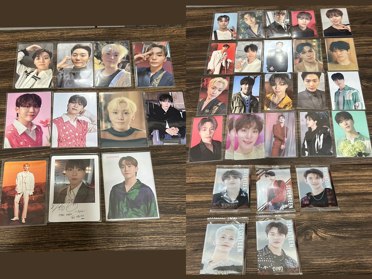 mtr_622's tweet photo. @CARAT_137 検索から失礼致します。
当方こちらのジュンを所持しているのですが💖のドギョムと交換可能なものはございますでしょうか？御検討よろしくお願い致します。 https://t.co/18Y9cEeH5q