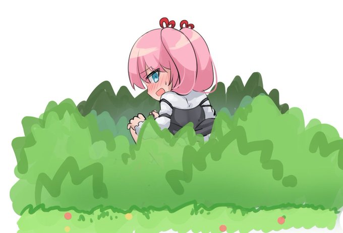 TL煩雑にしちゃったし申し訳ない程度のピンクツインテをみてってネ… 