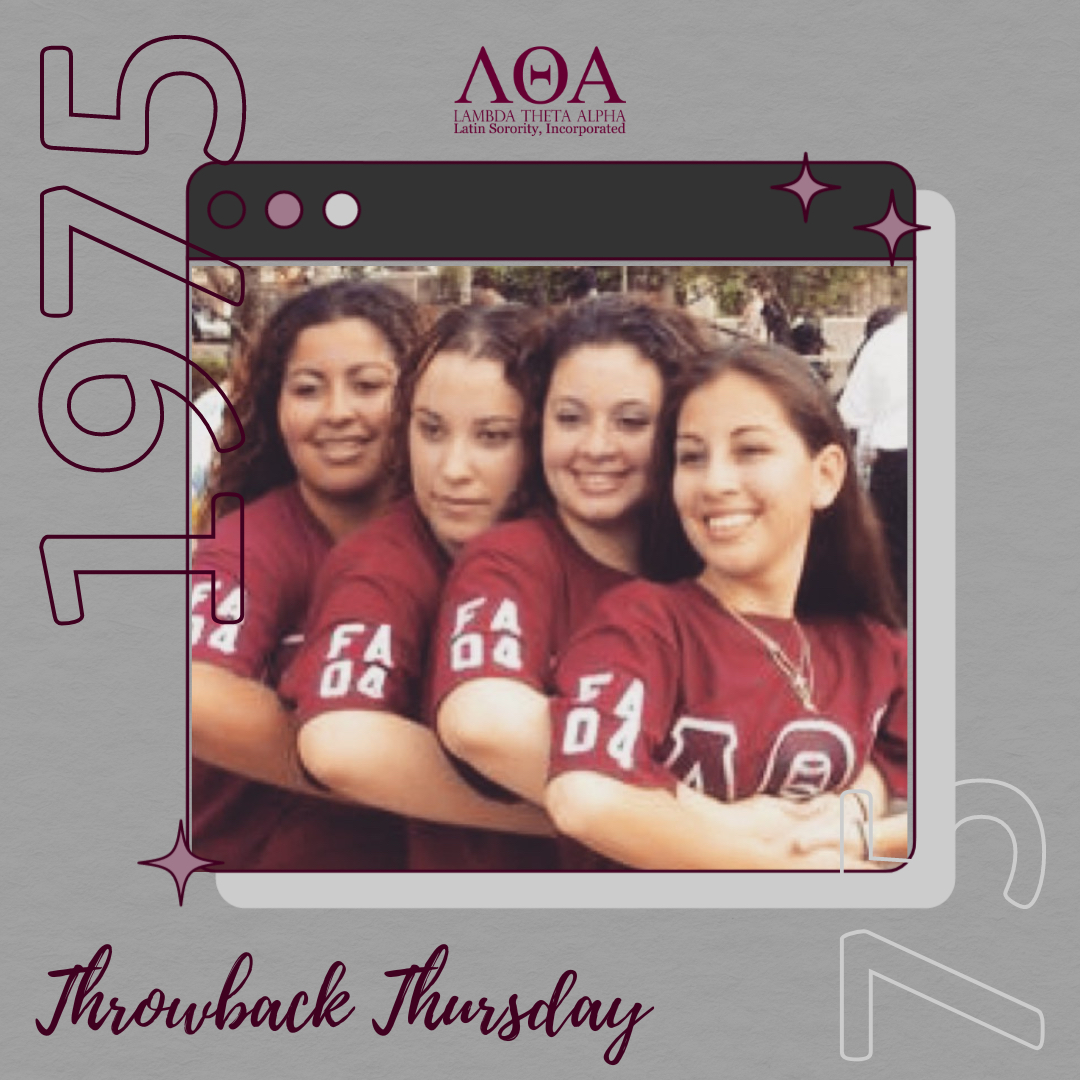 LTA1975's tweet image. This week’s #LTAThrowback features @LTABetaTheta line 6 sisters. 

Do you recognize anyone? RT us and let us know. Have a throwback? 🌙 RT us and use the hashtags #LTAThrowback and #LTA1975 to be featured!