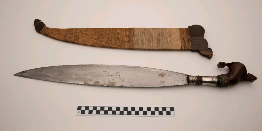 Have just confirmed the provenance of a Moro knife currently in a U.S. collection, which was taken from Bud Dajo, the site of one of the worst massacres in the southern Philippines in 1906. This was before the Americans began collecting the skulls of the 1000 dead Moros...