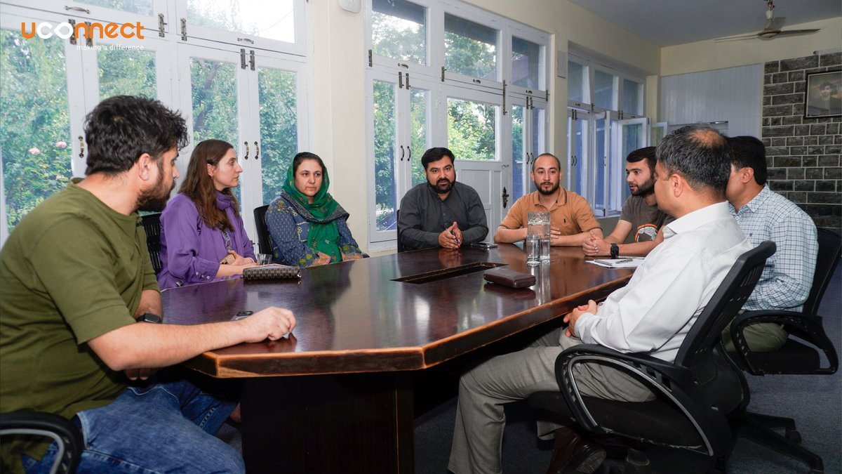 uConnect_PK's tweet photo. Mr. Riaz Ahmad, Secretary Higher, Technical &amp; Special Education GB, visited uConnect's HQ in Gilgit. Impressed by our tech innovations and dedication to empowering GB's youth for the digital age, he sees potential for future collaborations to further upskill our region's youth. https://t.co/ge5tVnnqVi