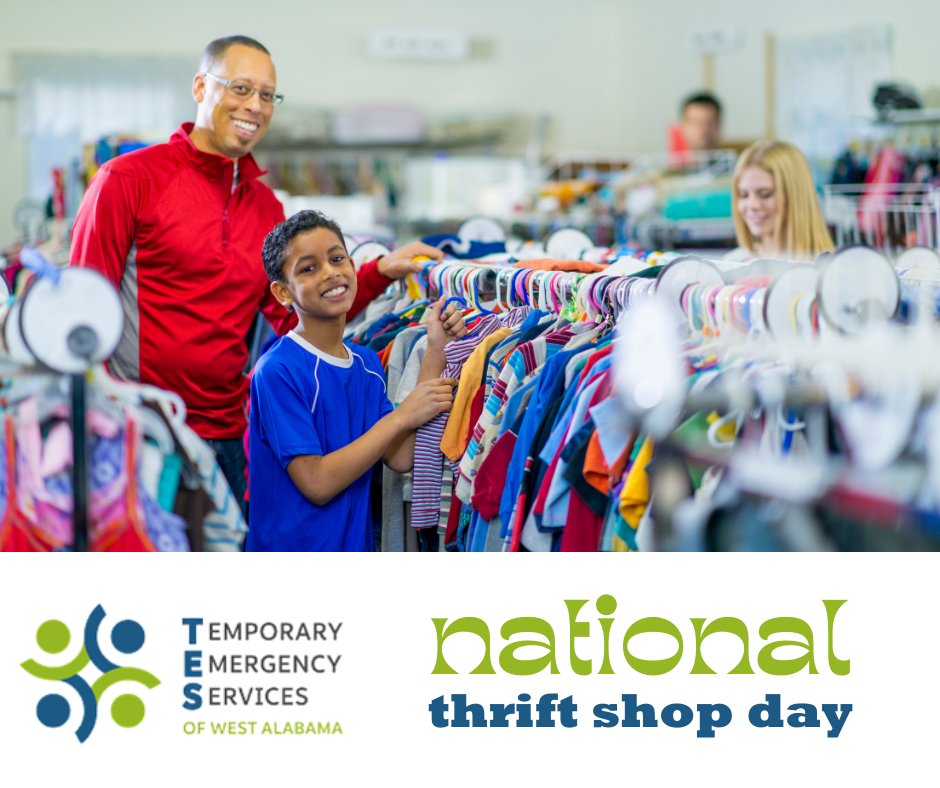 UnitedWayWestAL's tweet photo. Did you know? Temporary Emergency Services depends significantly on its Thrift Store for funding to assist clients with various basic needs. They will gladly pick up your donations!
#LiveUnited #PartnerAgency #NationalThriftShopDay https://t.co/6rOxlRZGTa