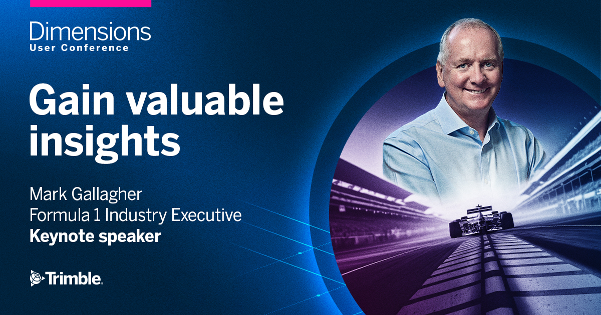 With over 30 years of experience in Formula 1, we're excited to share that Mark Gallagher is the 2023 Dimensions keynote speaker. A member of many winning teams he will share his insights on the importance of leadership, tech, and teamwork. 

Register now:
bit.ly/3Byw2eT