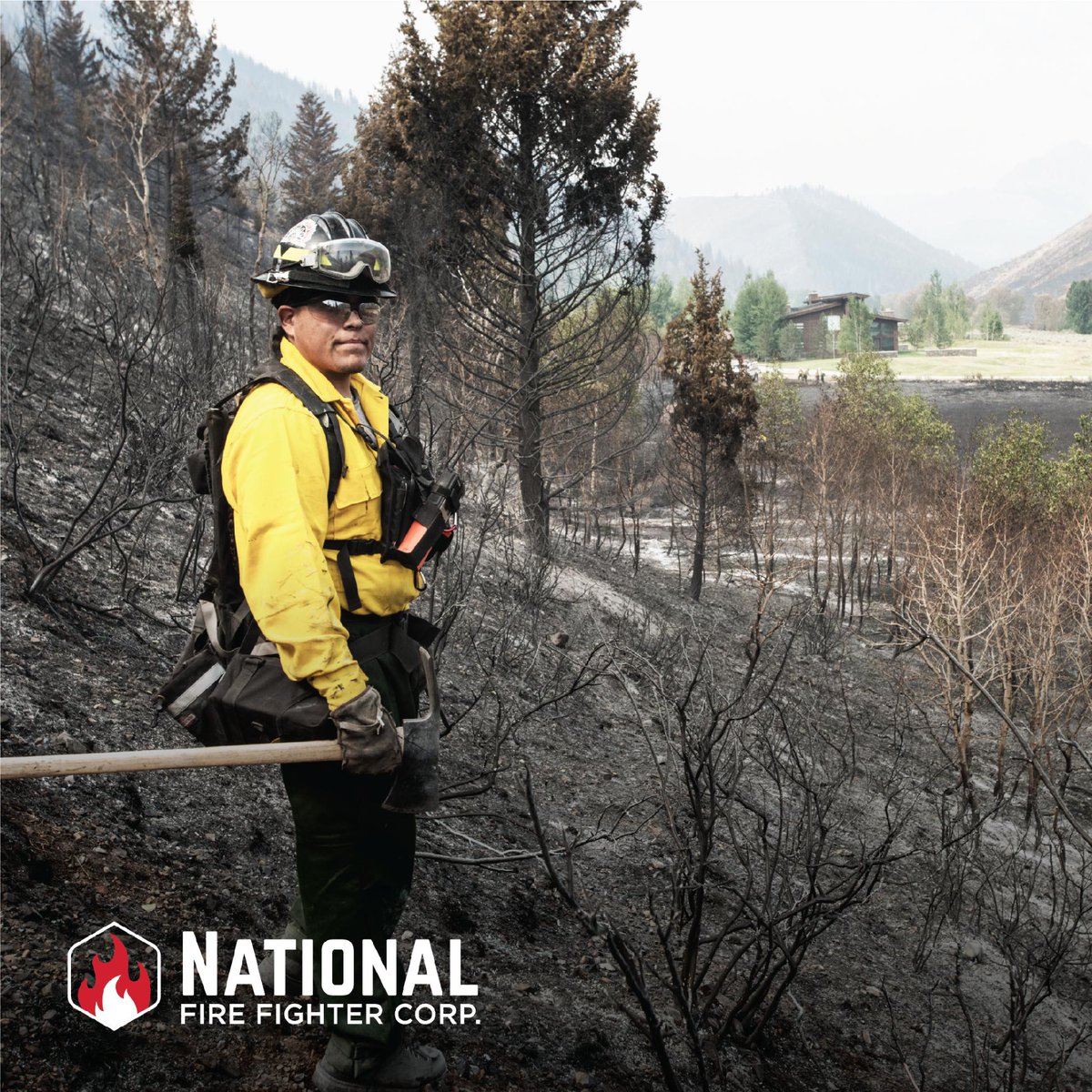 NationalFire's tweet photo. Wildland firefighters are often our best line of defense against forest fires, and these dedicated individuals play a critical role in protecting lives and property. As families prepare for fire season, we have a few tips to help over on our blog. https://t.co/atCNN8IEIY