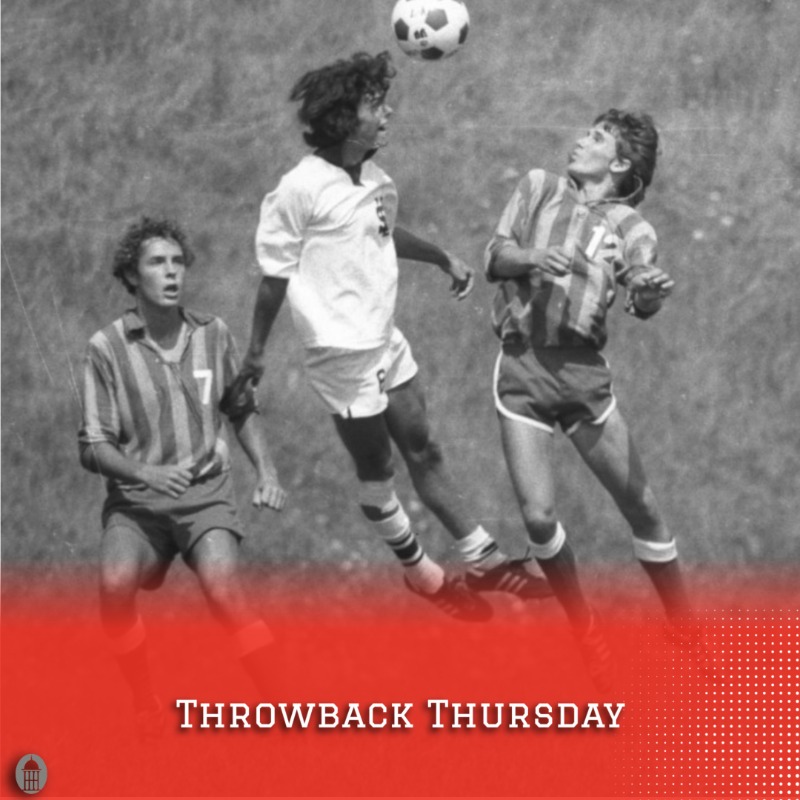 HawkenSchool's tweet photo. Varsity boys soccer vs. University School - #TBT 1980-81. https://t.co/nmMwtSsoTA