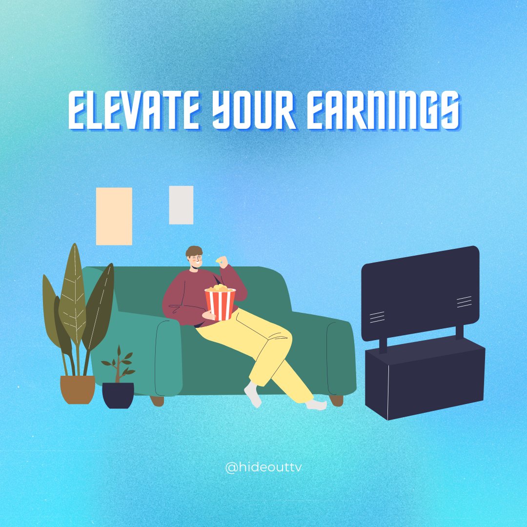 PixelPointTV's tweet photo. With Hideout TV, every video you watch brings you closer to rewards. Start maximizing your watch time. Your entertainment, your rewards! ๐๐ป
#HideoutTV #MaximizeEarnings #WatchForRewards https://t.co/oEF6iV7iQF
