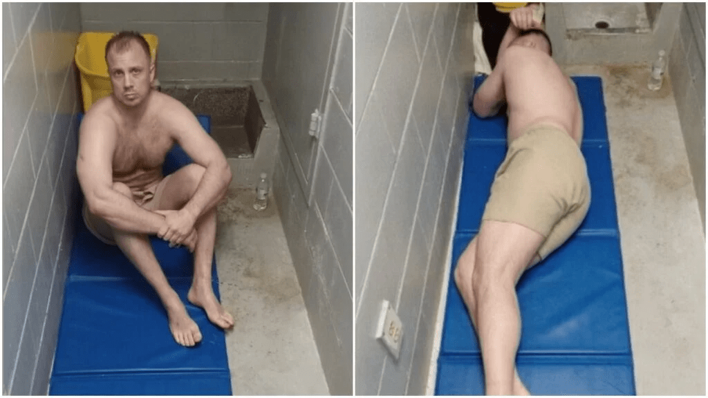 HenryMakow's tweet photo. Aug 17 - American Gulag - Treatment of J-6 Protesters is a National Disgrace

Photos Leaked of Horrific January 6 Prisoner Abuse - Tortured 5 Months in Isolation in a Closet Room with Light on and a Bucket for a Toilet -- Where are the ACLU, Amnesty International, and Human Rights Watch?

https://t.co/W0gaB8pRx1