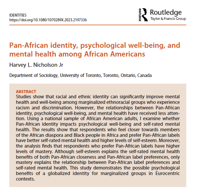 Identities: Global Studies in Culture and Power tweet media