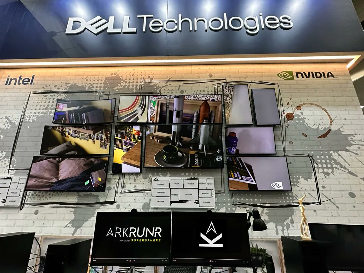 ArkRunr's tweet photo. Thanks @Dell + @Unity - incredible #SIGGRAPH2023 and excitement for #ArkRunr and its performance+creation tools.

8 vid layers, 2 volumetric vids,  20 volumetric lights, 5 virtual cams, Stream4K. 
Dell + @AMD made it scream! Amazing.
 
#Immersive #livemusic #virtualproduction https://t.co/VFobpc6VWj