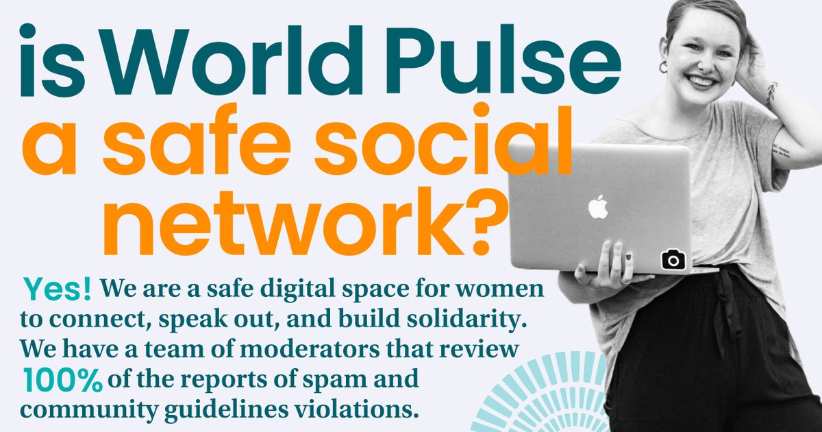 World Pulse (@worldpulse) on Twitter photo Is <a href="/WorldPulse/">World Pulse</a> safe❓We’ve nurtured a supportive community culture, and moderate to ensure the culture is upheld. We have nearly 2,000 Encouragers (members who spend time leaving supportive comments). Join us to become one or to share your story today ➡️ bit.ly/3Xtxx6k Is <a href="/WorldPulse/">World Pulse</a> safe❓We’ve nurtured a supportive community culture, and moderate to ensure the culture is upheld. We have nearly 2,000 Encouragers (members who spend time leaving supportive comments). Join us to become one or to share your story today ➡️ bit.ly/3Xtxx6k