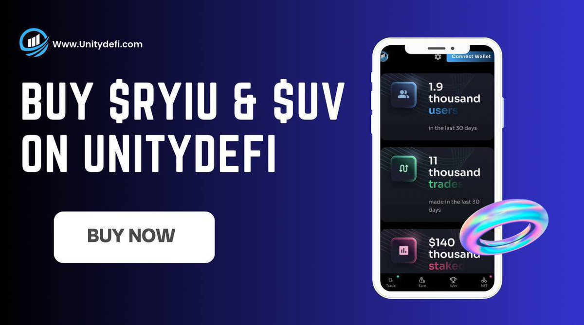 The next take off for #ATH is starting soon!! 🚀🤩 🟢🟢🟢What bag are you adding to? $Ryiu or $Uv? 🟢🛒#Buynow on unitydefi.com #Ryiunity #Bitcoin #buildonbase