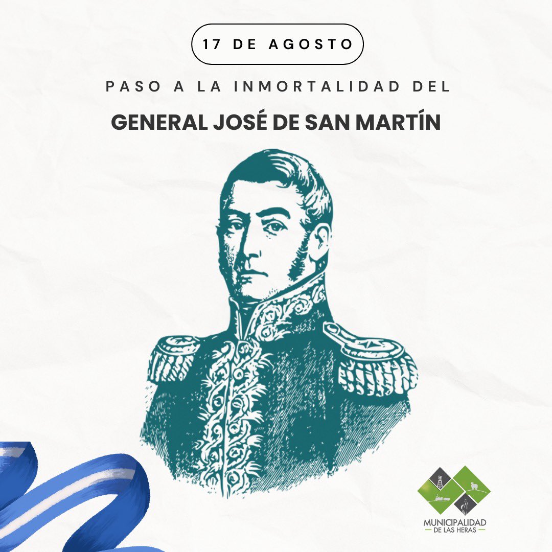 JosemaCarambia's tweet photo. 🇦🇷 Hoy recordamos con profundo respeto y admiración al gran General José de San Martín, padre de nuestra patria y símbolo de la independencia. Su legado sigue inspirándonos a construir un país unido y libre. ¡Que su espíritu de lucha y sacrificio nos guíe siempre! https://t.co/axxhlWCDRD