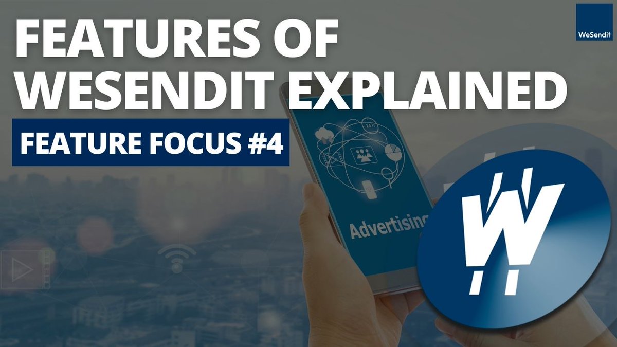 WeSendit's tweet photo. The WeSendit Ad Manager will enable you to run ads on WeSendit with just a few clicks and spread your service all over the globe. Read more about it on our new Feature Focus article on #medium

👉 https://t.co/ZaPxe0jckW

#admanager #web3 #wesendit $WSI https://t.co/JAplVfHoii