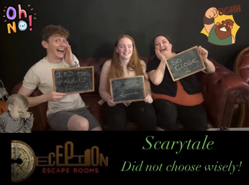 Deception Escape Rooms tweet media