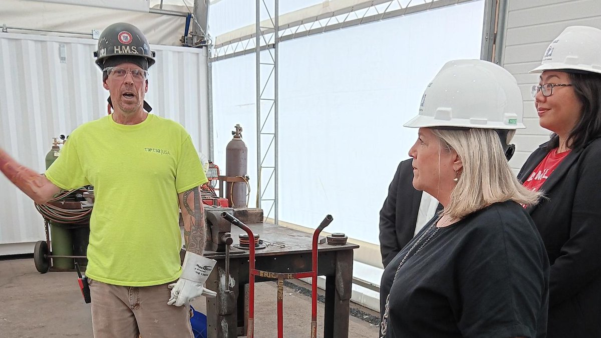 Great to meet the Heddle team this morning. For 30+ years, @HShipyards has been building at shipyards across the Great Lakes and are on track to becoming recognized as the most reliable provider of ship repairs in Canada. They bring incredible economic opportunities to #HamOnt !!