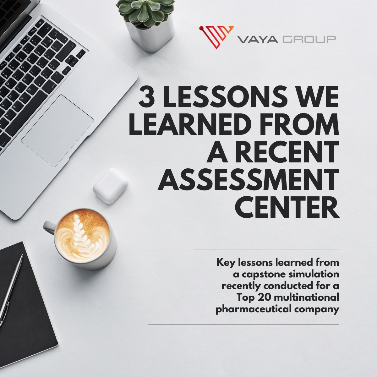 Talent management assessment centers are essential tools for identifying potential leaders and evaluating the strengths and weaknesses of existing ones.

Read more about the three key lessons learned from a capstone simulation here: hubs.ly/Q01Y-jpc0