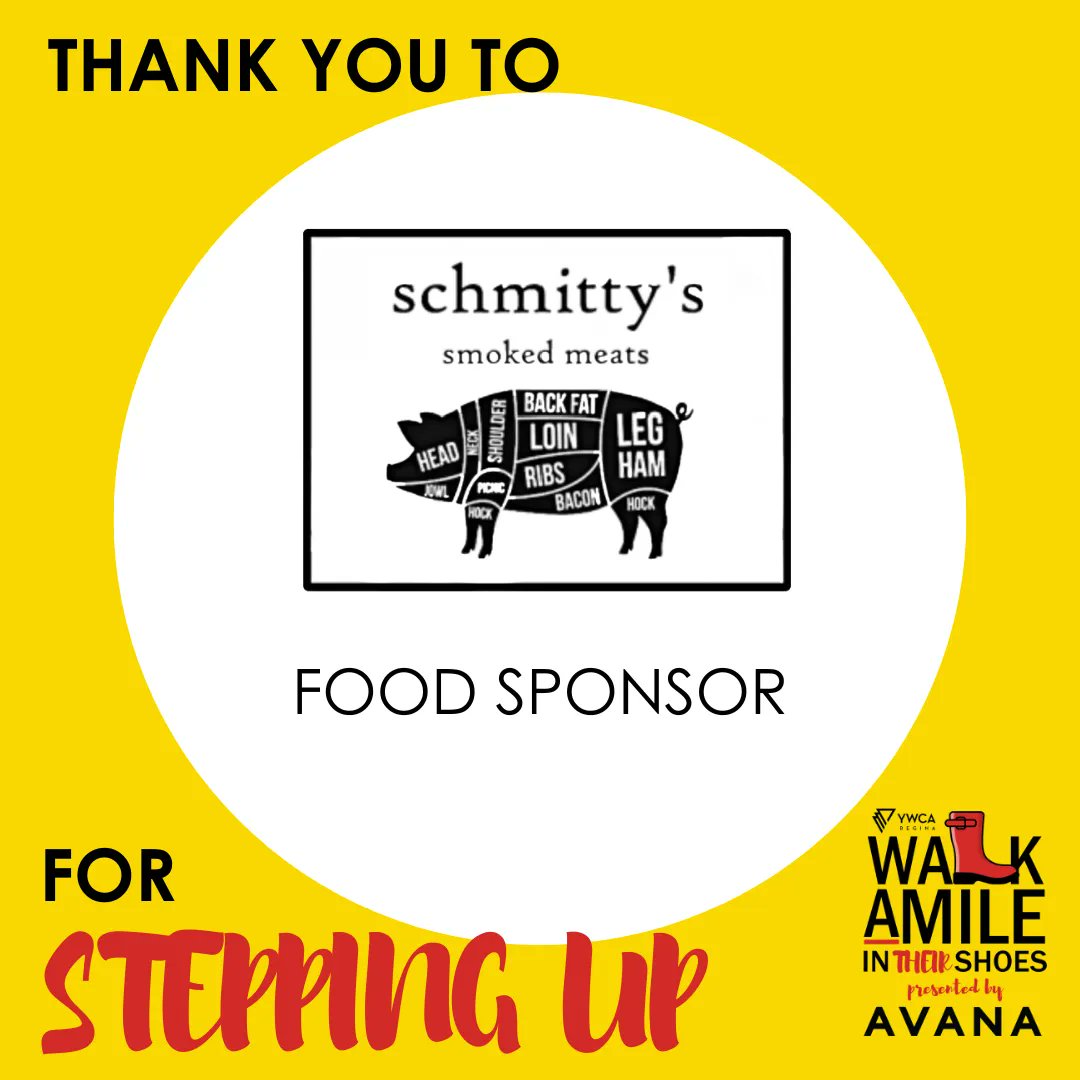 Thank you to Schmitty’s Smoked Meats, our Lunch Sponsor for this year’s Walk a Mile in Their Shoes. Your dedication to supporting women fleeing violence is very appreciated.