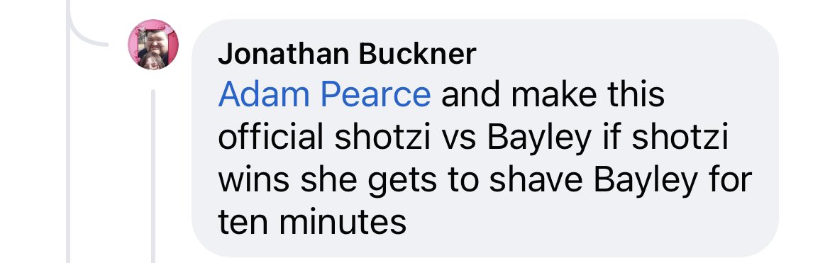 Adam Pearce tweet media