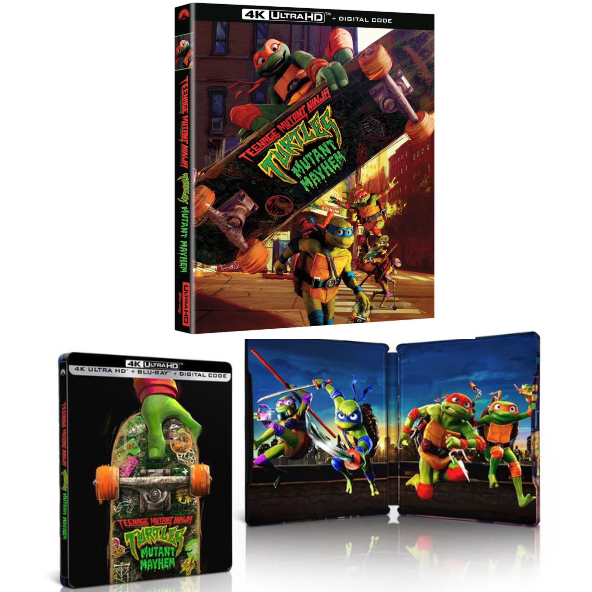 Teenage Mutant Ninja Turtles: Mutant Mayhem 4K Blu-ray