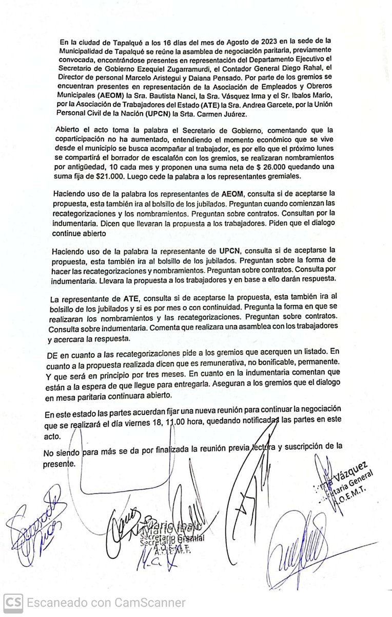FMVIDA1035's tweet photo. ➡️ Paritarias: en la tarde del miércoles, el Municipio realizó su propuesta a los representantes de los trabajadores municipales, los cuales responderán este viernes en un nuevo encuentro a las 11 hs.

#FmVida #Tapalqué https://t.co/ExIo58nvRT