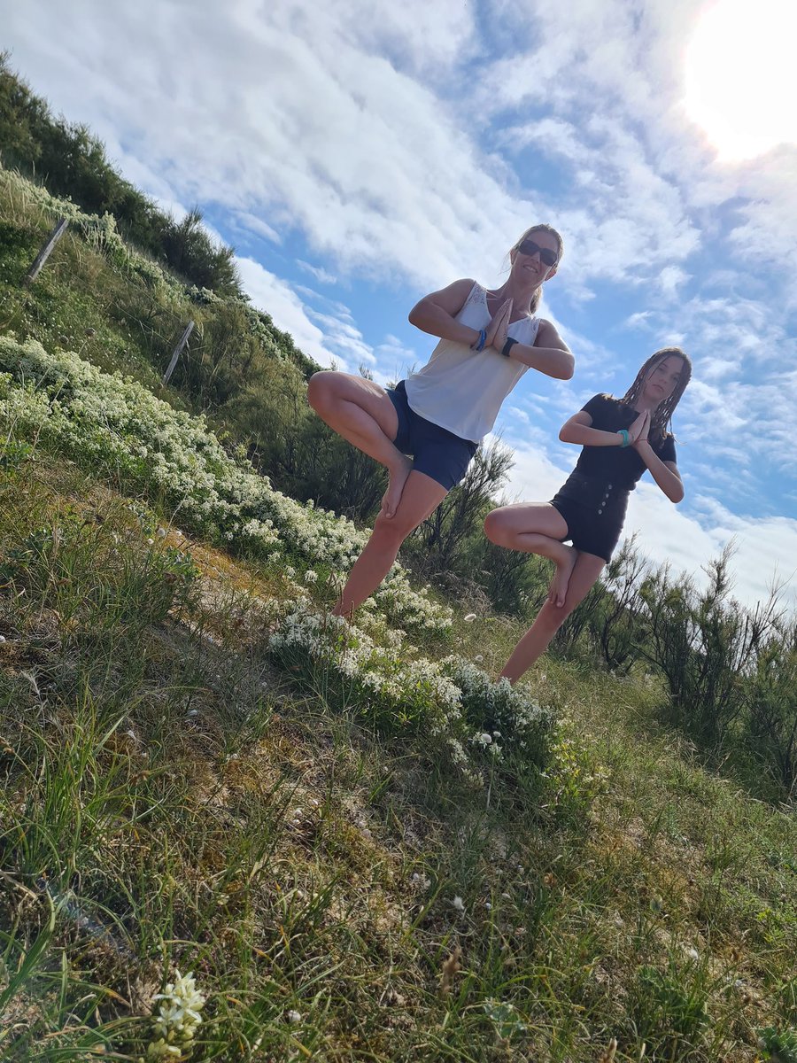 "Doing yoga everywhere since I joined
MPC with my daughter!" — Erika 🧘‍♀️

#MPC2023 #MPC
#MyPeakChallenge
#SamHeughan
