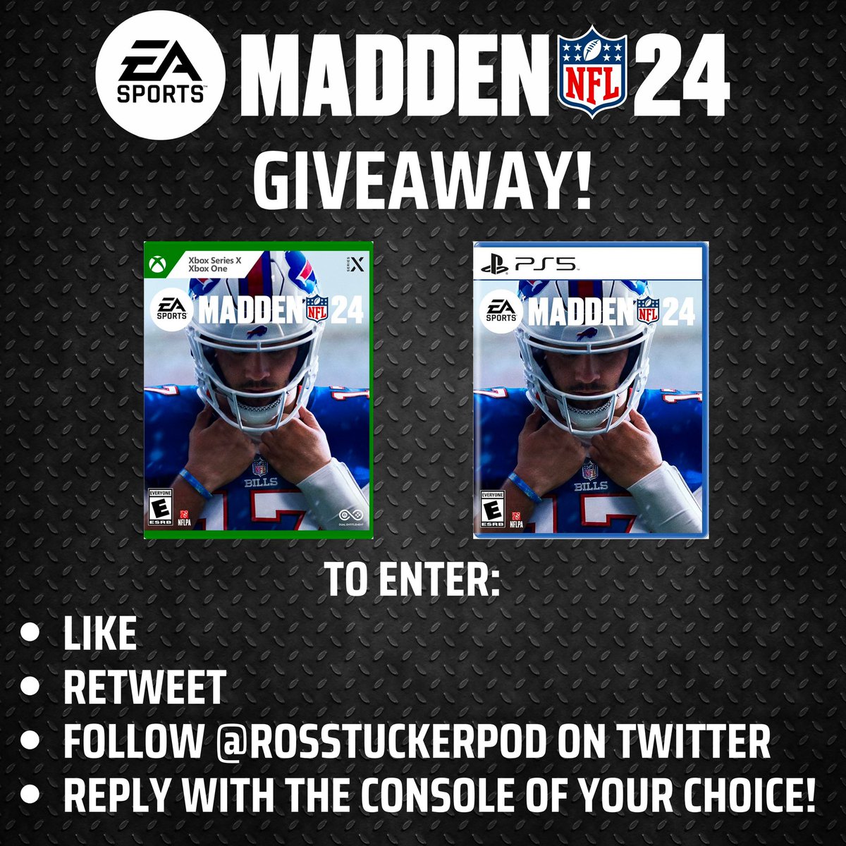 🚨 Madden 24 Giveaway! 🚨 Follow the rules below to enter!