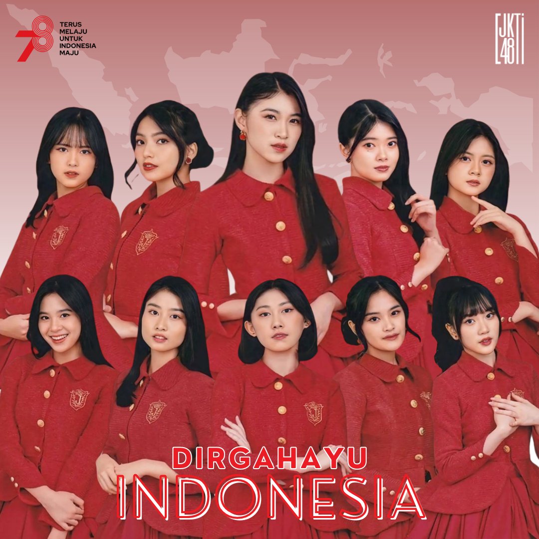 ㅤ

Selamat Hari Ulang Tahun ke-78 Republik Indonesia! 🇮🇩

#HUT78RI

ㅤ