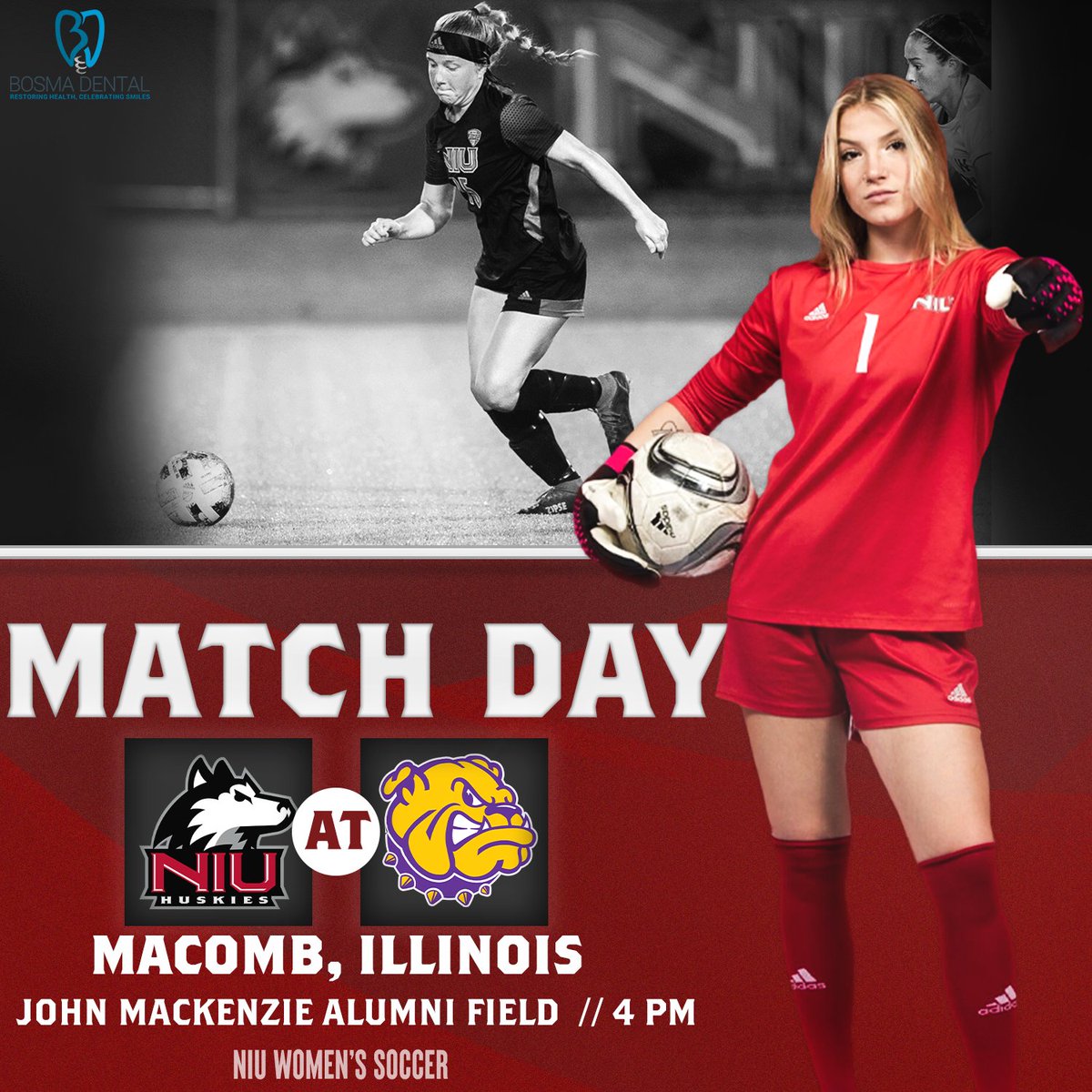 NIUWomensSoccer's tweet image. 𝐖𝐄’𝐑𝐄 𝐁𝐀𝐂𝐊! It is time for Huskies Soccer! ⚽️

🆚 Western Illinois
📍 Macomb, Illinois
🕓 4 PM
📺 bit.ly/3qIVEnf
📊 bit.ly/3ODJ2pE

#NewFoundations | 𝗚𝗢 𝗛𝗨𝗦𝗞𝗜𝗘𝗦!