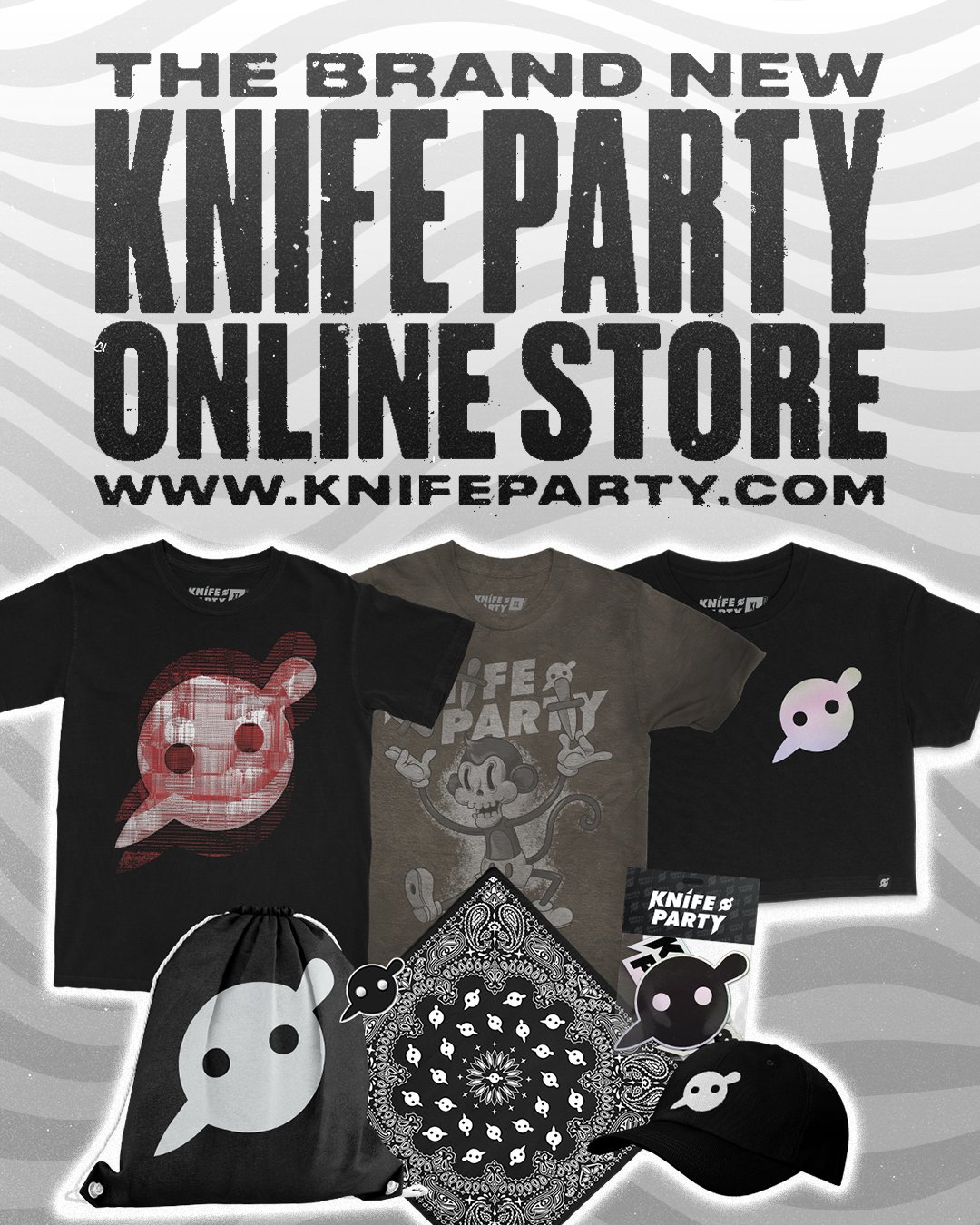 Knife Party on X: We've launched a brand new merch store 😈 🔪 🔗:    / X