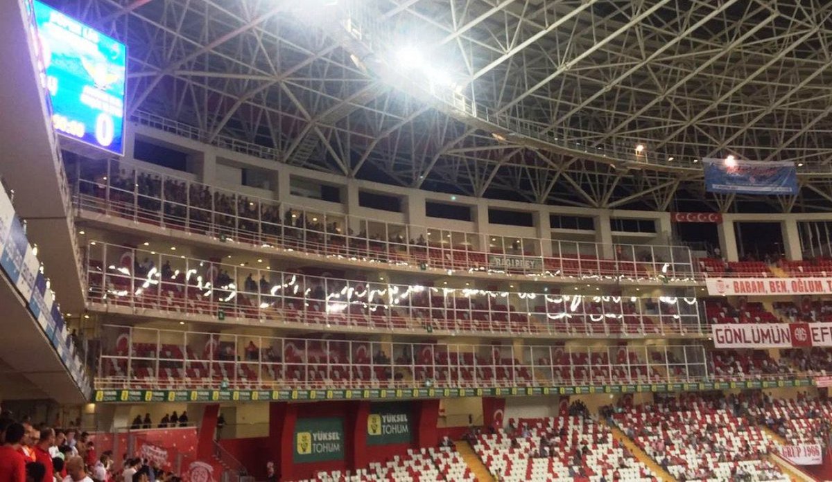 Tartışmasız Türkiye’nin en iyi deplasman tribünü.