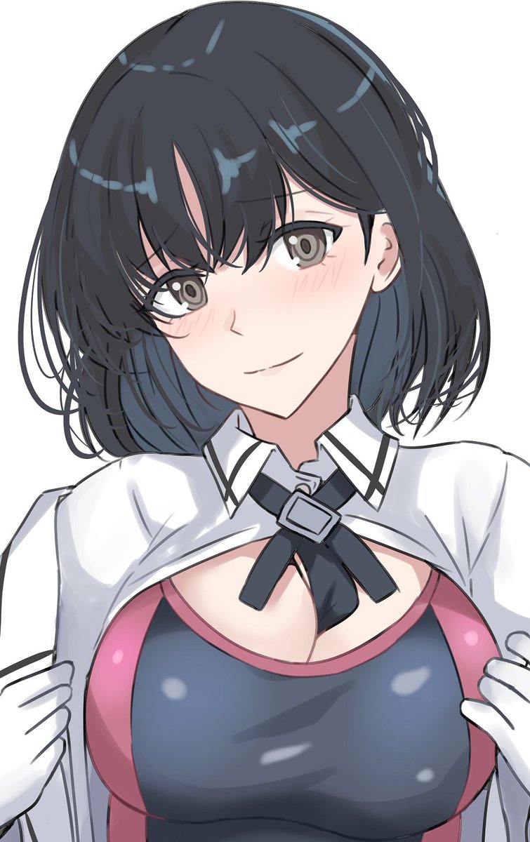 後ろ髪修正した
寄り羽黒っぽくなったかと 