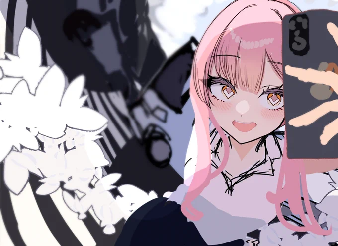 唐突なカプ厨上位存在ちゃん落書き軽×トラ尊すぎて無理。朝から交差点でディープキス見せつけてくるのずるくない? 