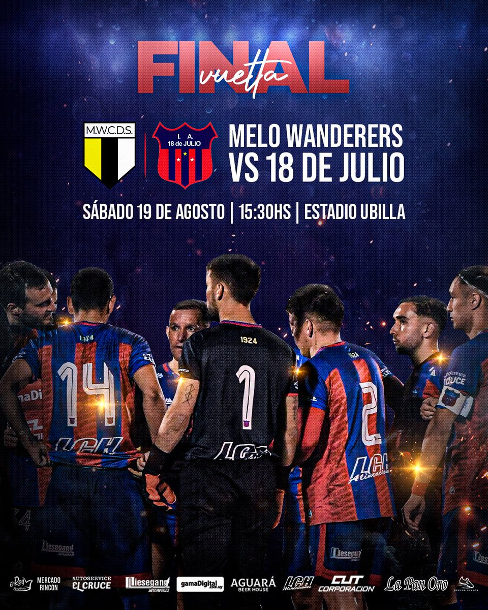 El último baile 👊🏼🔵🔴 - - Este sábado disputaremos la final (vuelta) de la Copa Nacional de Clubes 2023 divisional B en la ciudad de Melo. - - #vamos18 #azulgrana