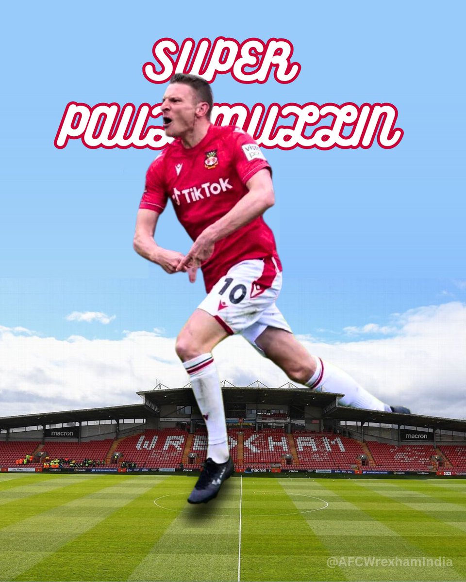 AFCWrexhamIndia's tweet photo. We can't wait to see you back in action @PMullin7 

🔴⚪️ #WxmAFC https://t.co/0RBFjtH8IO