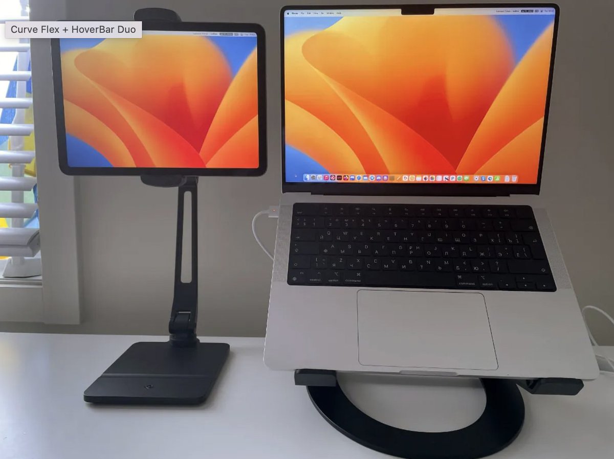 twelvesouth's tweet photo. Check out the latest from @RootNationEN:  "#CurveFlex + #HoverBarDuo review: perfect companions for remote work" https://t.co/CiwNFH2fJF and shop the #MacBookStands from #TwelveSouth here https://t.co/5Z7qzv9u2C https://t.co/0wRAxeSW3b