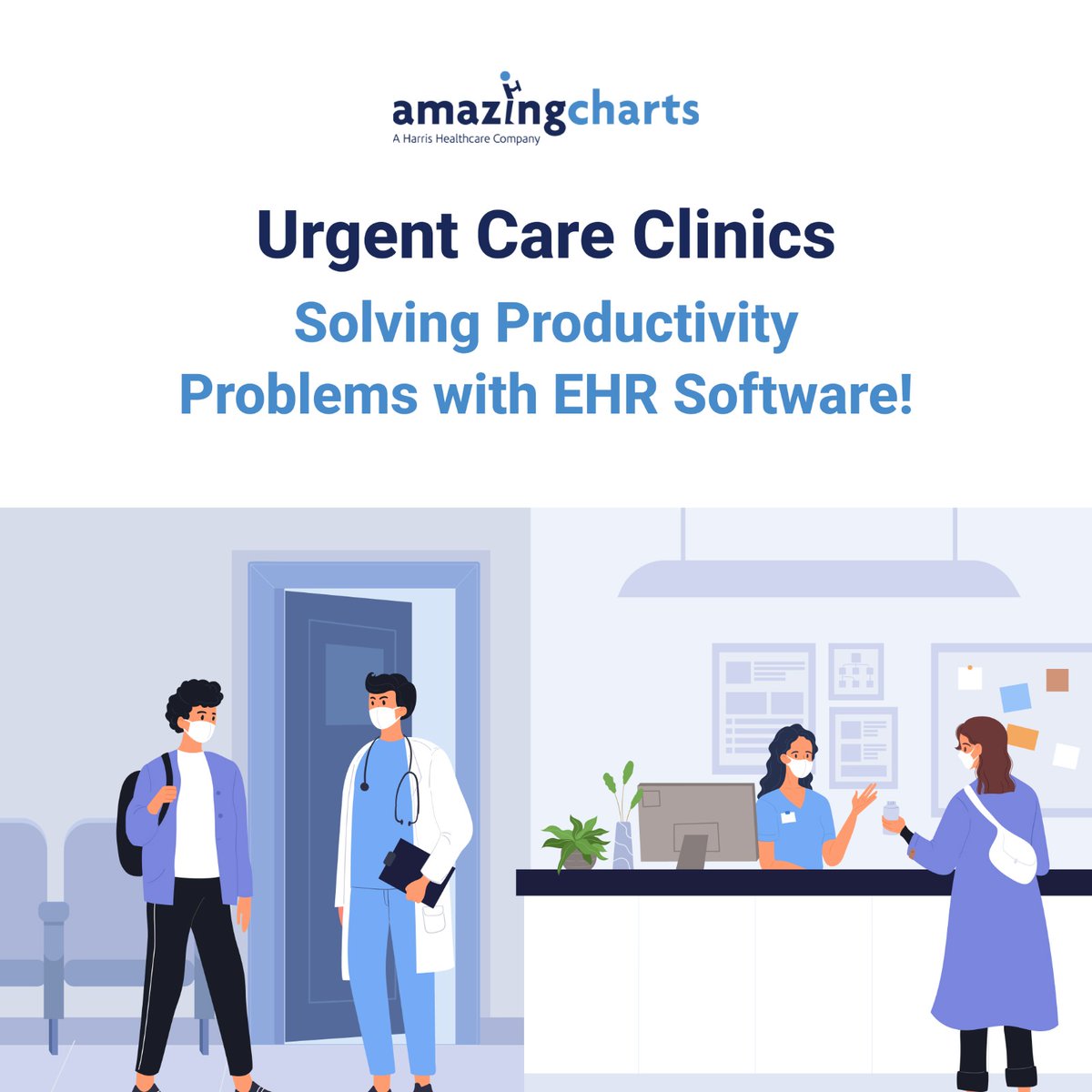 AmazingCharts's tweet image. Struggling with productivity issues at your urgent care clinic? Learn how EHR software can streamline operations and solve these challenges. Read more ow.ly/B0fU50PzWxh

#UrgentCareClinic #ProductivityProblems #EHRSoftware #StreamlineOperations #HealthcareTechnology