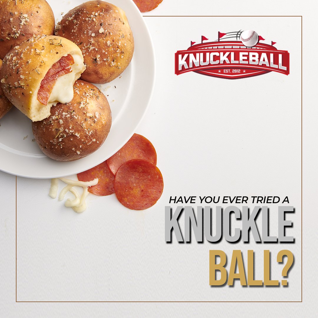 C'mon in and grab your balls today - Knuckle Balls! ⚾ 🍕

#getknuckleballs #pizzapizzapizza #hrpizza #homerunpizza #santarosa #homerunpizzalarkfield #baseballfood #pizzalover #knuckleball #eatlocal #treatyourself #communitysupportingcommunity #bigballs #frozenballs #gotballs