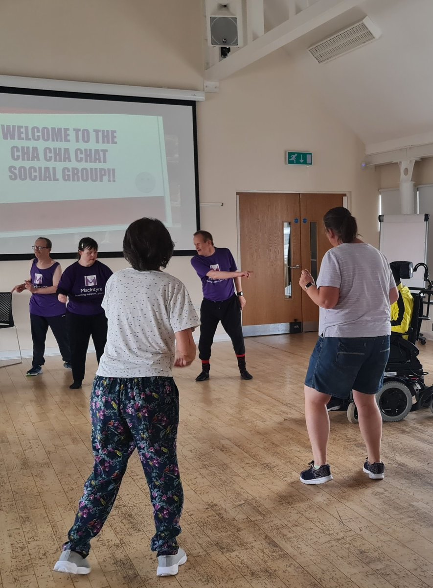 MacIntyreDancer's tweet image. Cha Cha Chat yesterday was great mor people coming through the doors. Thank you to everyone who came and see you all next week. Come and join in the fun if you are local to Great Holm. Email dance@macintyrecharity.org for more information or call Anita 07919327235