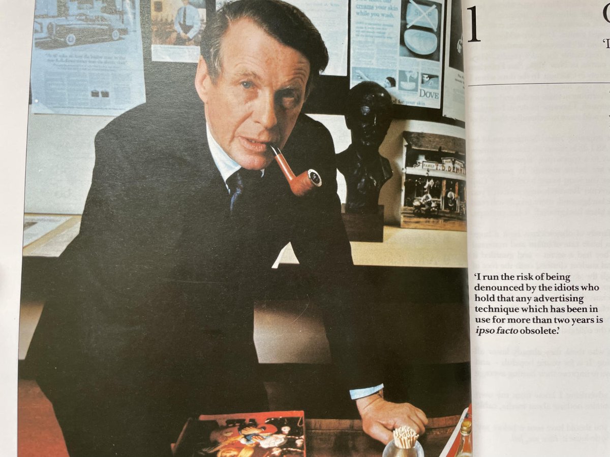 ShockMarketer's tweet image. The advertising legend, David Ogilvy, had an unusual way of showing off this leadership principle: be humble and get help from giants.

Here's a quick background: In 1962, Ogilvy had 19 clients. In 20 years, his agency grew to 3000 clients with 267 offices.

At a meeting with the